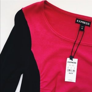 Pink & Black Dress | Express